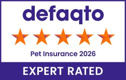 Defaqto 5 Star Award for Pet Insurance 2026